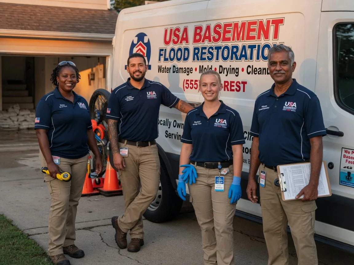 Basement Flood Cleanup company in Bozman, MD