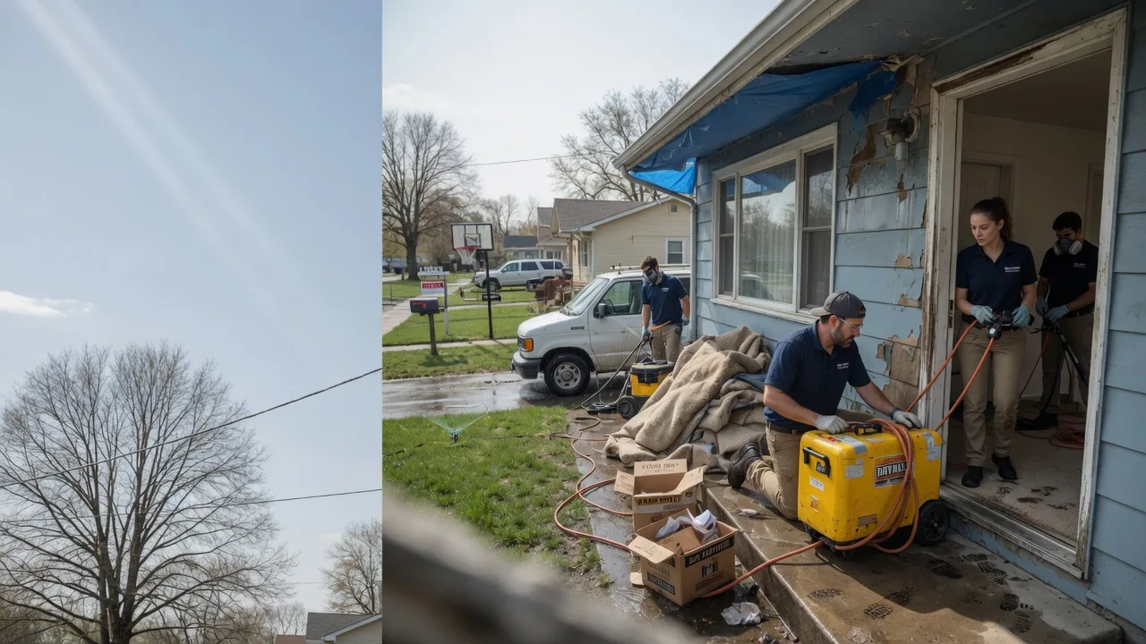 Basement Flood Cleanup in Bozman, MD near me